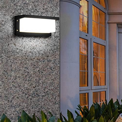 18W LED Outdoor Wall Light with Motion Sensor 6000K IP65 6