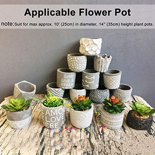 2-pack 105cm Macrame Plant Hanger Cotton Rope 8