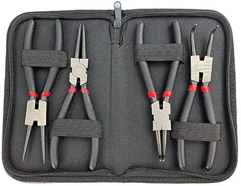 7 Inch Circlip Pliers Set 4 Pcs Internal External Snap Ring Pliers 2