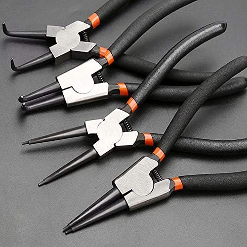 7 Inch Circlip Pliers Set 4 Pcs Internal External Snap Ring Pliers 5