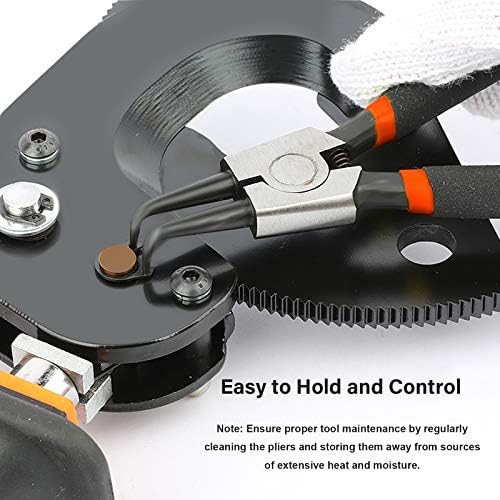 7 Inch Circlip Pliers Set 4 Pcs Internal External Snap Ring Pliers 6