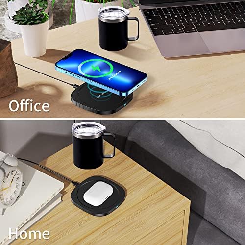 Mug Warmer 300ml USB QI 55°C with 304 Stainless Steel 5