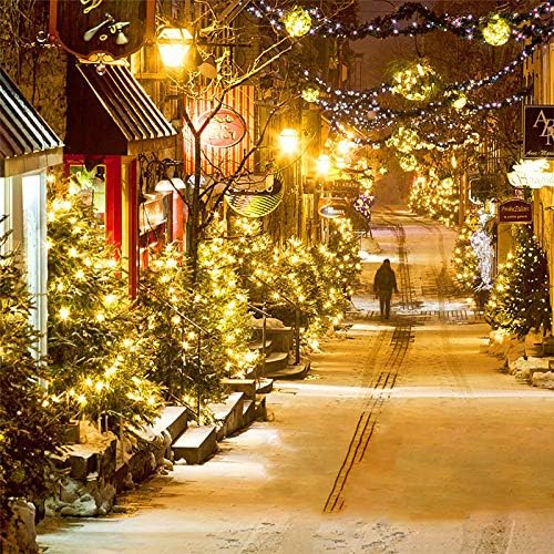 30M 300 LED Solar String Lights Warm White Waterproof 8 Modes for Garden Patio 2