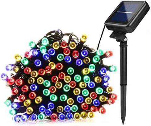 20M 200 LED Solar String Lights Multicolour Waterproof 8 Modes for Garden Patio 2