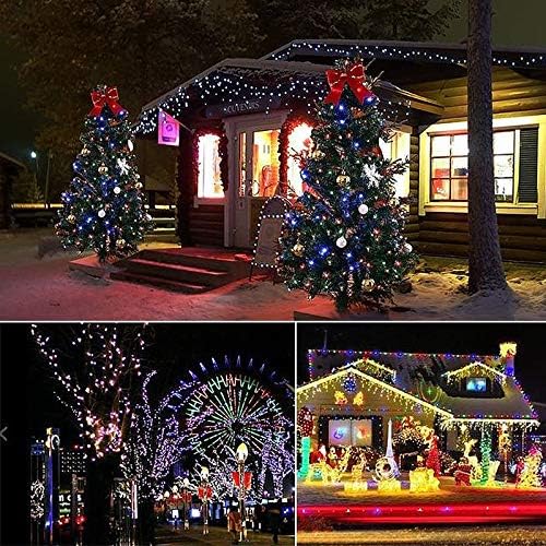 30M 300 LED Solar String Lights Multicolour Waterproof 8 Modes for Garden Patio 6