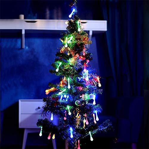 30 LED Solar String Lights Water Drop, Multicolor 3