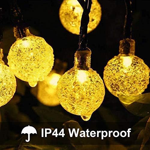30 LED Solar String Lights Balls, Warm White 2