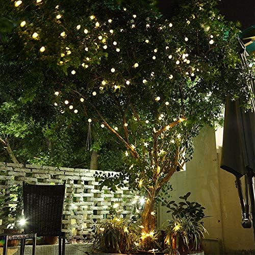 30 LED Solar String Lights Balls, Warm White 3