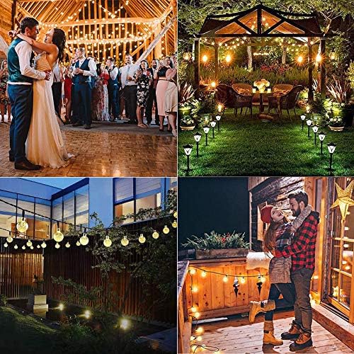 30 LED Solar String Lights Balls, Warm White 5
