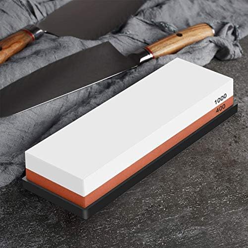 Whetstone 2-in-1 Grit 400/1000 with Silicone Holder 6