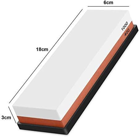 Whetstone 2-in-1 Grit 400/1000 with Silicone Holder 7
