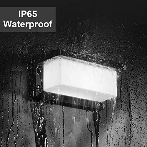 18W LED Outdoor Wall Light with Motion Sensor 6000K 3