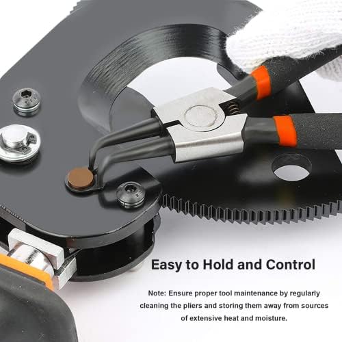 9 Inch Circlip Pliers Set 4 Pcs Internal External Snap Ring Pliers 6