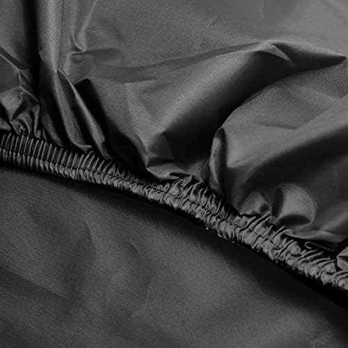XXL Waterproof Motorcycle Cover 190T Oxford Fabric All Weather with Lock Holes 245x105x125cm 3